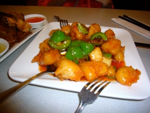 Sweet and sour "chicken"